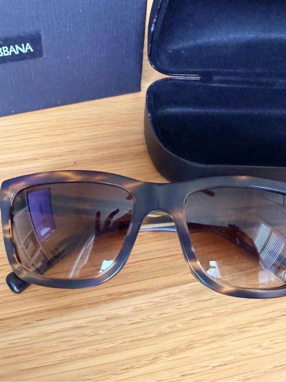 Dolce & Gabbana DG 4161 Havana Brown Sunglasses NWT - Picture 8 of 12